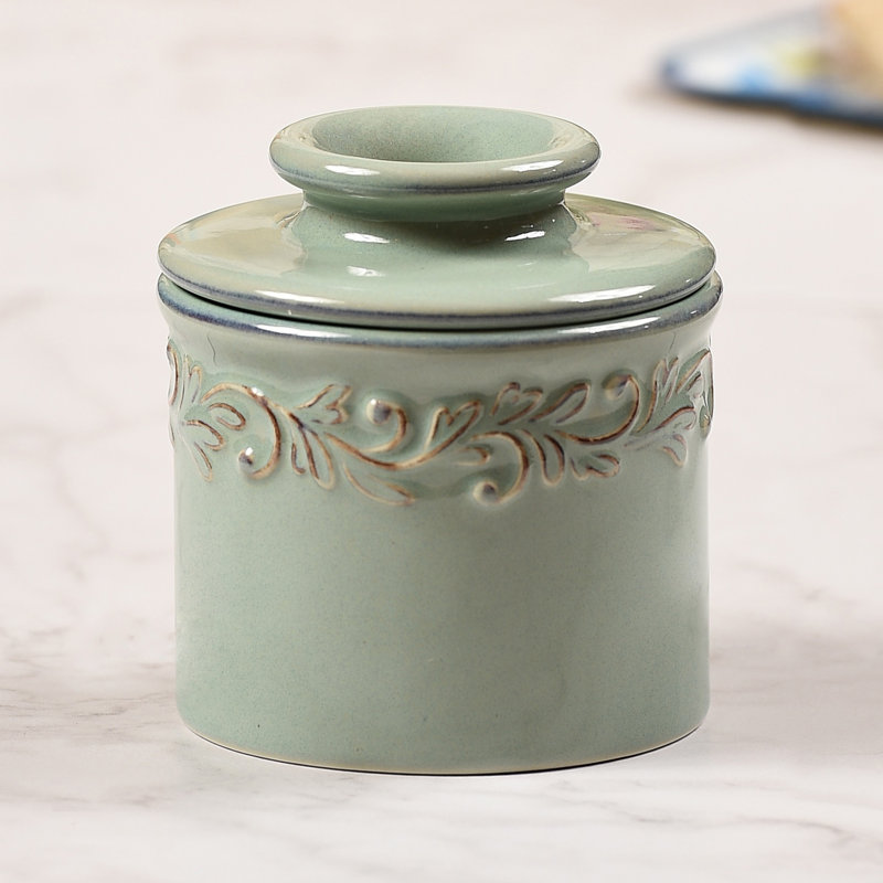 Gracie Oaks The Original Antique Butter Crock & Reviews Wayfair